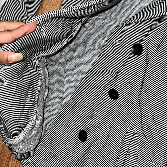 Roxy Light Button Down Striped Jacket - Picture 6 of 13